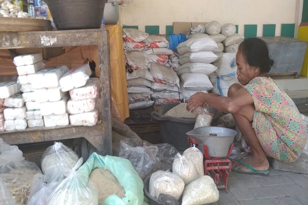  Harga Garam Naik 100% Lebih di Pasar Tradisional Klaten