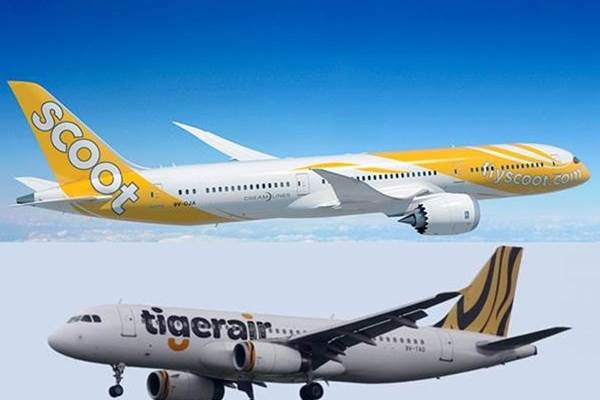  LAPORAN DARI SINGAPURA : Scoot dan Tigerair Resmi Merger