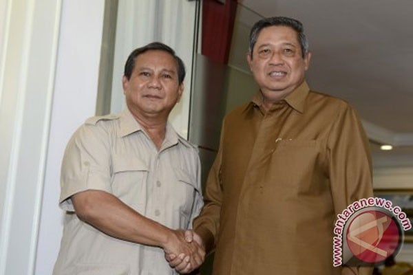  PILPRES 2019: Ada Spekulasi Prabowo Menggandeng Agus Yudhoyono