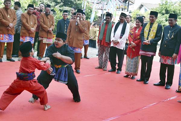  Presiden Jokowi Hadiri Lebaran Betawi