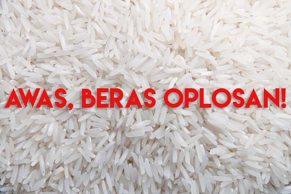  Kasus Oplosan Tak Ganggu Harga Beras di Pasaran