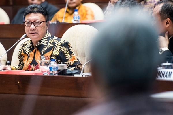  Tjahjo Kumolo: Konstitusional atau Tidak UU Pemilu itu Ranah MK, Bukan Anggota DPR