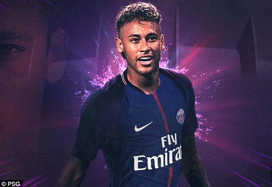  Neymar Resmi Berseragam PSG