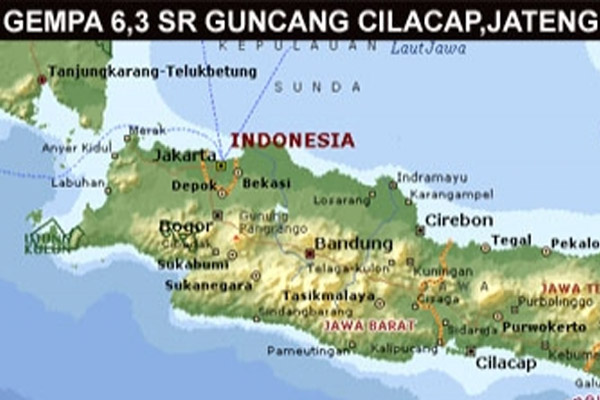  Gempa di Selatan Jateng & Yogyakarta 5,0 M Dipicu Penyesaran Naik