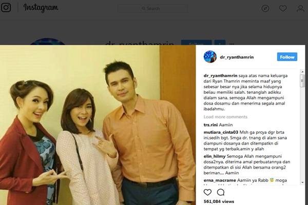  Sedih Nan Haru Membaca Pesan Terakhir Dokter Ryan Thamrin