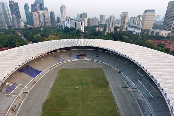  Rumput Lapangan Hoki Asian Games XVIII Didatangkan dari Negara Ini