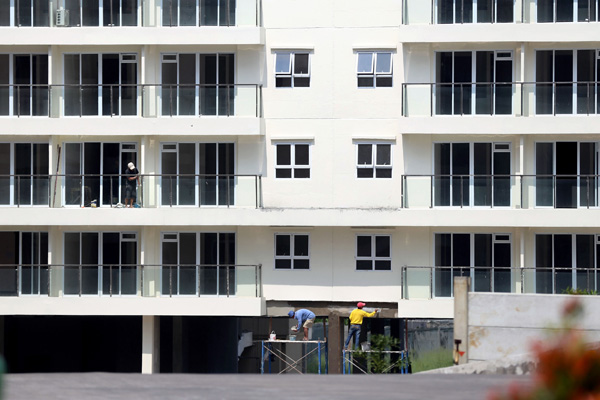  FOTO: Banyak Spekulan, Kredit Bermasalah Apartemen Naik