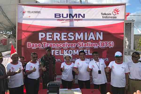  Telkomsel Realisasikan Infrastruktur BTS di Pulau Terluar Maluku