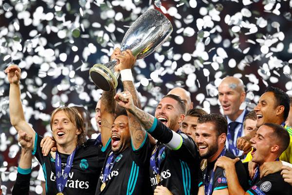  Real Madrid Jawara Piala Super Eropa 2017