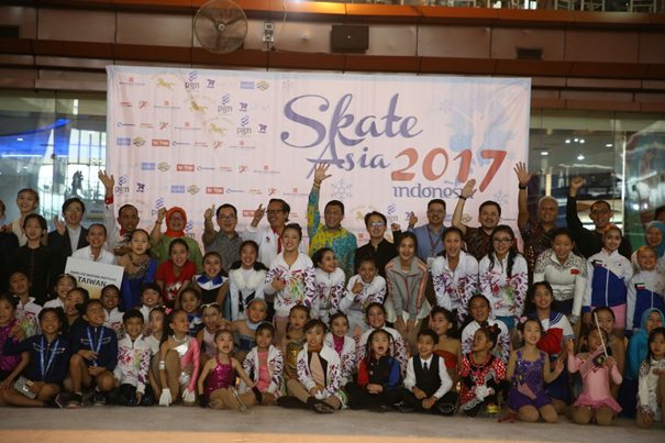  Indonesia Tuan Rumah Pertama Kompetisi Ice Skating Tingkat Asia