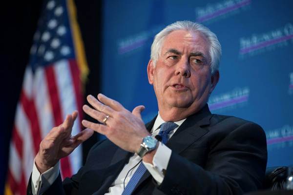  Menteri Luar Negeri AS Rex Tillerson Redakan Kekhawatiran Ketegangan Trump dan Korut