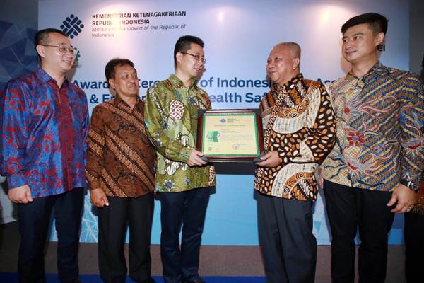  Huawei Indonesia Raih Sertifikat Zero Accident Award 2017