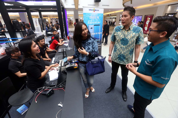  FOTO: MNC Bank-Samsung Usung Program Trade In