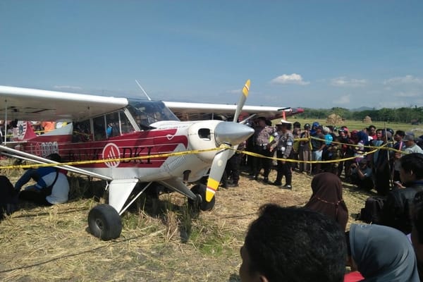  Pesawat KONI Jakarta Akan Diangkut Menggunakan Truk Trailer