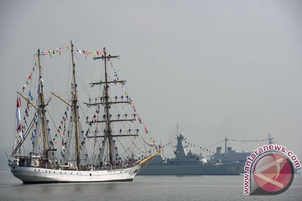  KRI Dewaruci Berlayar 15-17 Agustus Menyambut HUT RI