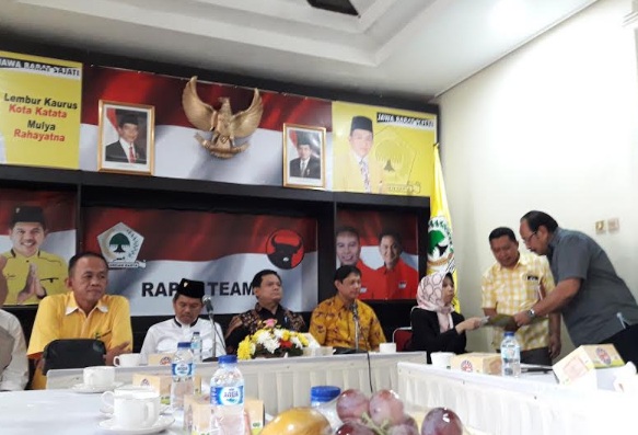  PILKADA SERENTAK 2018: PDIP-Golkar Tetapkan Paket Pencalonan 3 Daerah