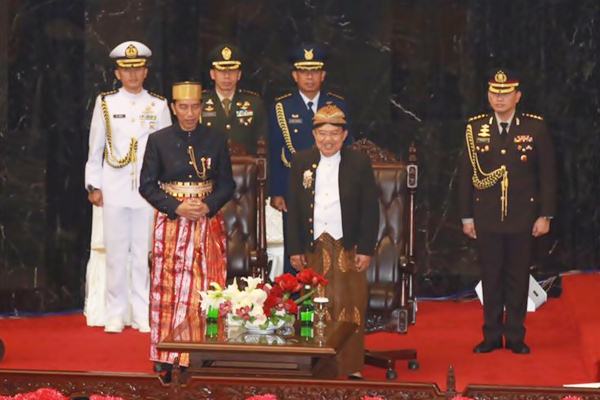  SIDANG TAHUNAN MPR: Presiden Jokowi Ingatkan Tak Ada Lembaga Negara Punya Kekuatan Absolut