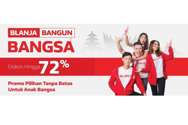  HARI KEMERDEKAAN RI : Marketplace Pelat Merah Gelar Parade Promo