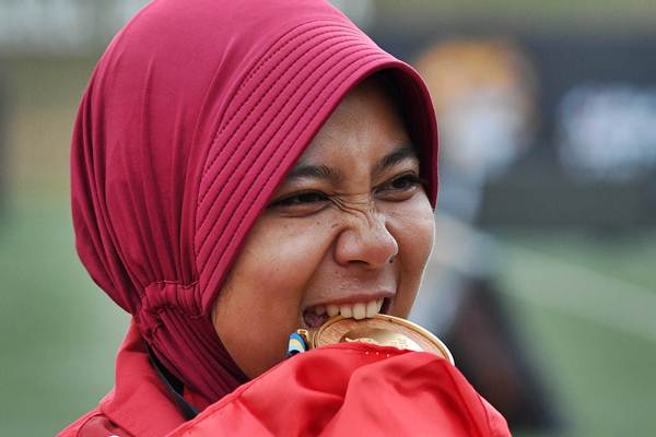  Inilah Emas Pertama Indonesia dari SEA Games XXIX