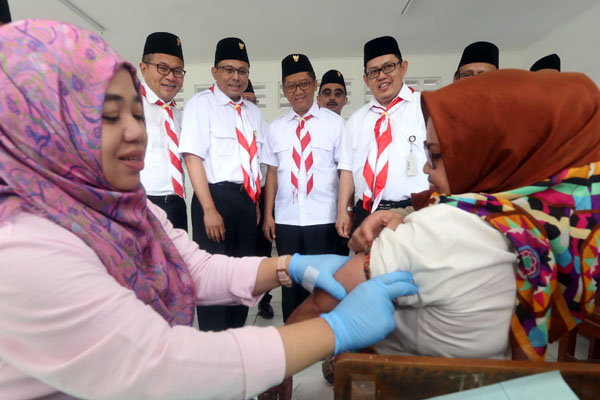  FOTO: Peringati Hari Kemerdekaan, Empat BUMN Gelar Aksi CSR di Pangalengan