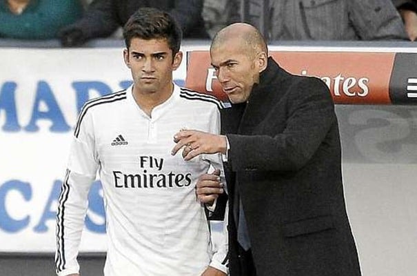 Enzo Zidane dan Zinedine Zidane/Sportskeeda.com