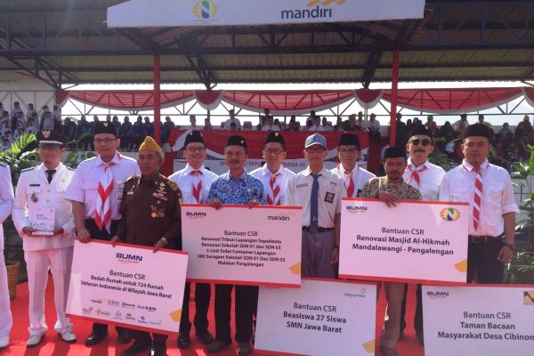  Sambut HUT RI Ke-72, 4 BUMN Salurkan CSR di Jabar