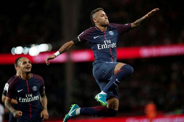  Hasil Lengkap Liga Prancis: PSG Berpesta, Neymar Cetak 2 Gol