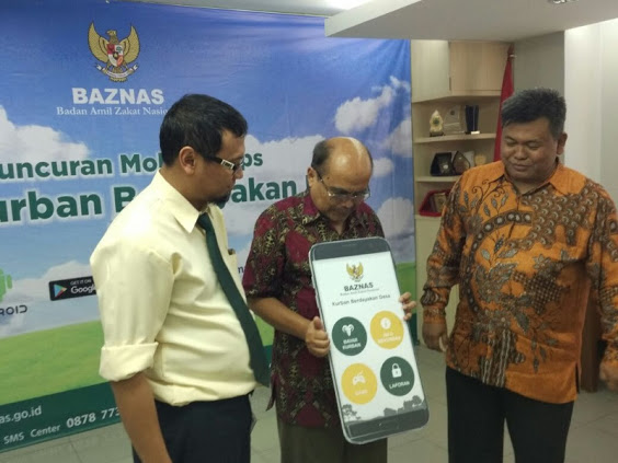  Baznas Luncurkan Aplikasi Digital Permudah Ibadah Kurban