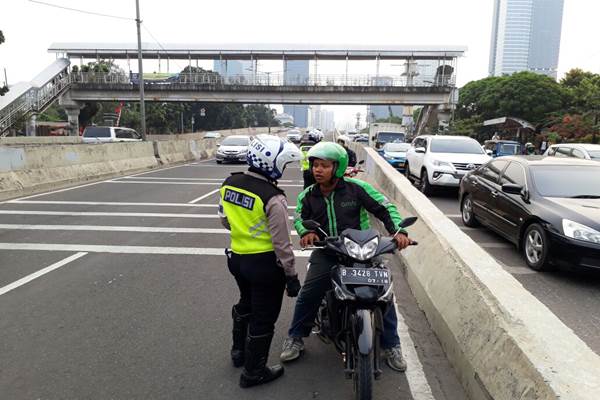  Motor Dilarang Melintas Sudirman-Kuningan, Begini Komentar Menhub Budi Karya