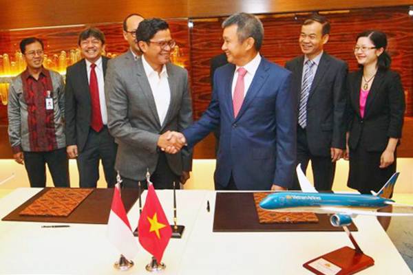  Garuda Indonesia Gandeng Vietnam Airlines