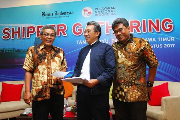  Pelni dan Bisnis Indonesia Gelar Shipper Gathering