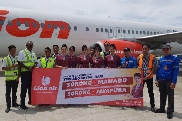  Lion Air Buka Rute Manado-Jayapura Lewat Sorong, Ini Jadwalnya