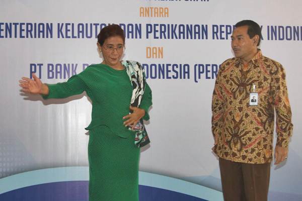  Susi Pudjiastuti Gandeng Bank BRI