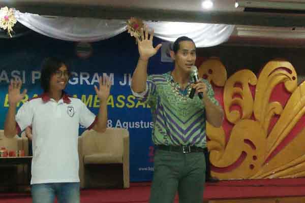  BPJS Gandeng Ade Rai Sosialisasi JKN-KIS ke Mahasiswa