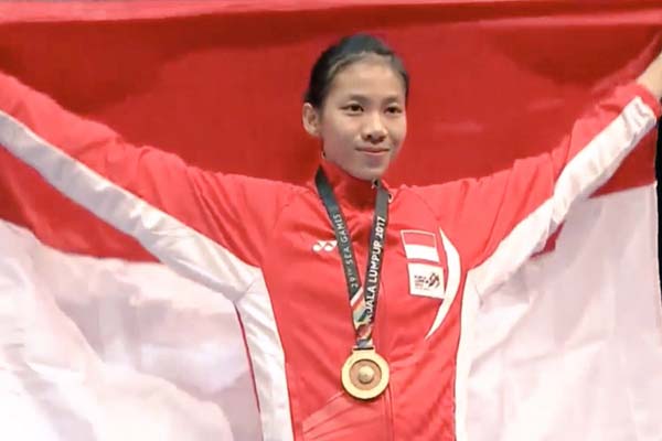  Sea Games 2017: Mariska Sumbang Medali Emas dari Taekwondo