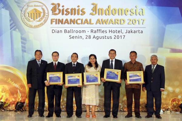  The Most Efficient Bank Pemenang Bisnis Indonesia Financial Award 2017