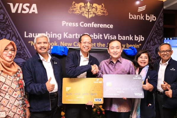  Bank BJB Luncurkan Kartu ATM Debit Visa