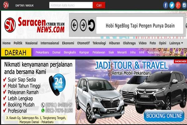  Bos Saracen Jasriadi, dari Bisnis Rental Mobil ke Bisnis Ujaran Kebencian