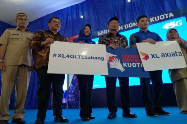  XL Axiata Luncurkan Gerakan Donasi Kuota