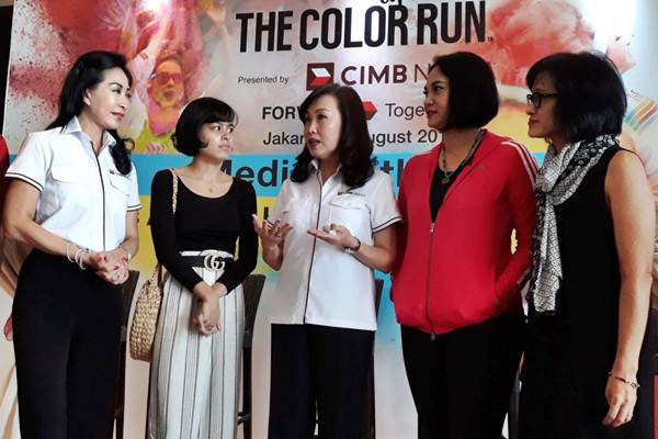  CIMB Niaga Gelar Color Run