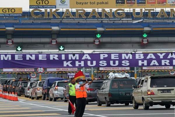  IDUL ADHA : 93.000 Kendaraan Melintas di Gerbang Tol Cikarang Utama