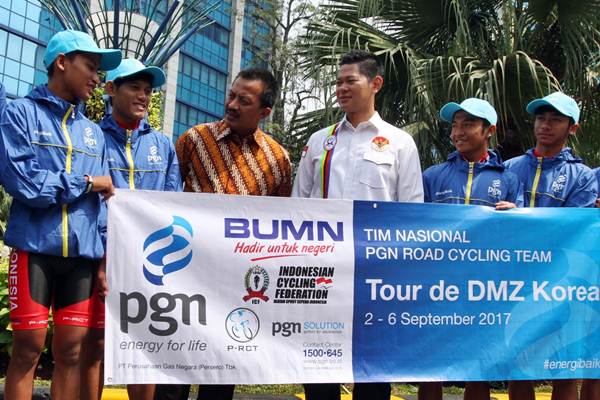  PGN Lepas Atlet Sepeda Berlaga ke Tour de DMZ