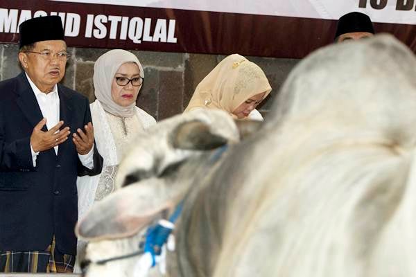  Wapres Jusuf Kalla Salat Iduladha di Masjid Istiqlal