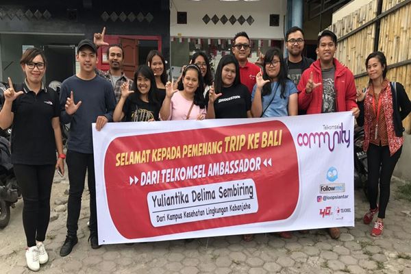  Dua Putri Sumut Terpilih Jadi Ambassador Telkomsel