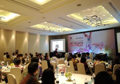  Metrodata dan Bisnis Indonesia Gelar Metrodata CxO Forum