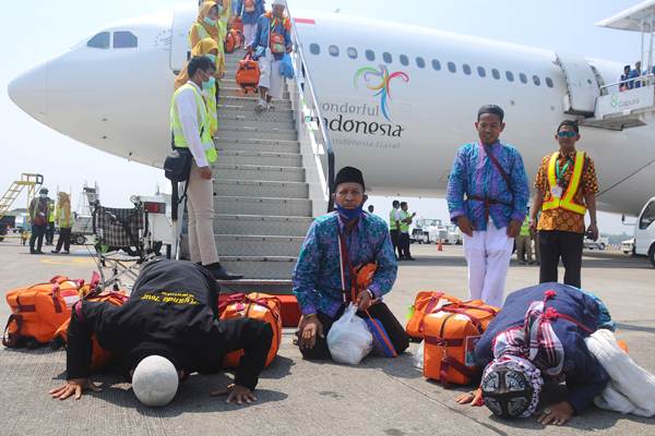  Jemaah Haji Tiba di Tanah Air