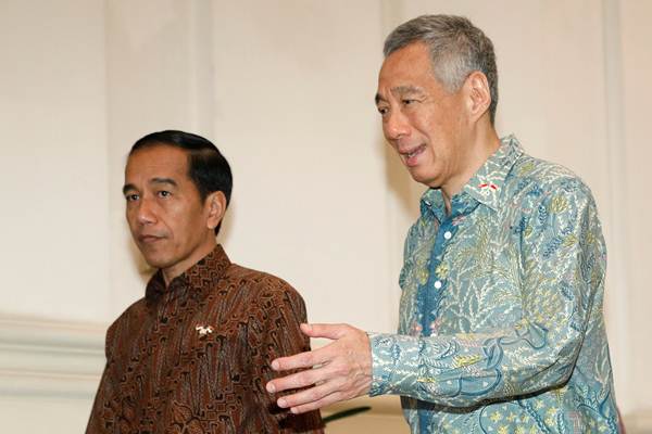  Jokowi &amp; Lee Hsien Loong Tonton Joint-Fly-Past Gabungan TNI AU-RSAF