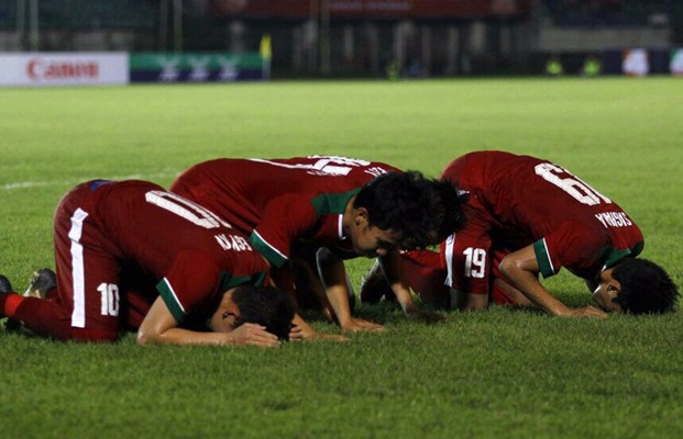 HASIL INDONESIA VS FILIPINA: Indonesia Bikin Banyak Gol (Babak 1)