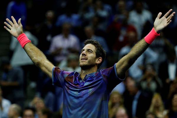  Hasil Tenis AS Terbuka: Gusur Federer, Del Potro vs Nadal di Semifinal