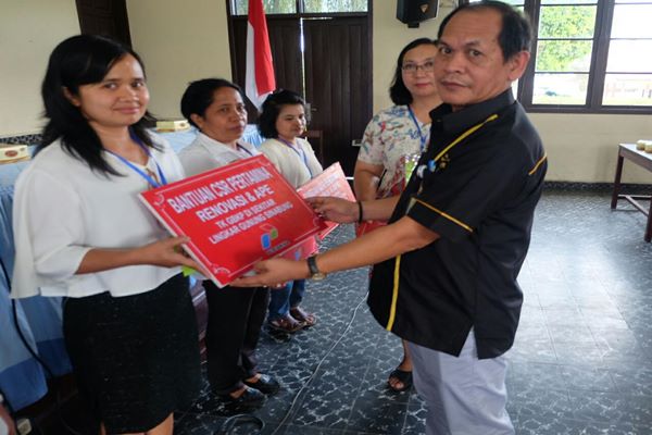  Erupsi Sinabung, Pertamina Kembali Alirkan Bantuan ke Tanah Karo